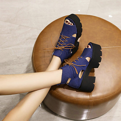 Denim Women's Sandals