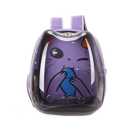 Breathable Portable Pet Bag Chest Backpack