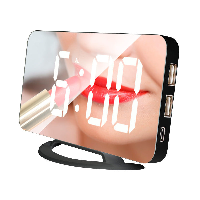 LED Mirror Clock