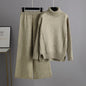 Western Style Fashionable Wide-leg Pants Two-piece Women