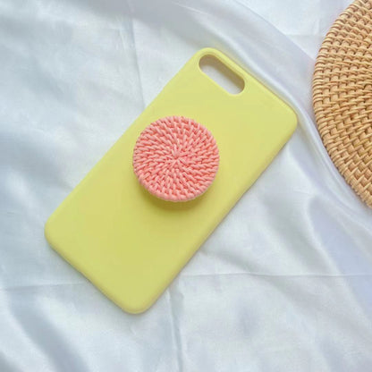 Bamboo Woven Mobile Holding Stand