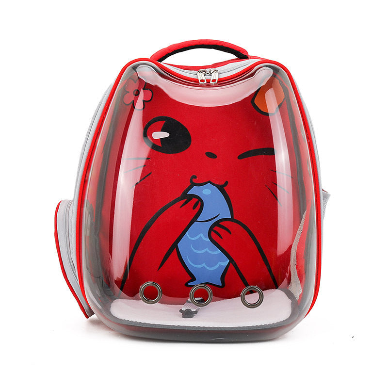 Breathable Portable Pet Bag Chest Backpack