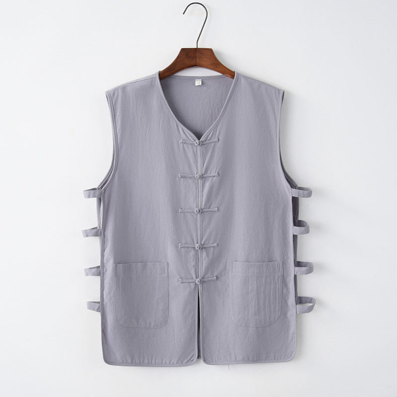 Sleeveless Hooded Vest